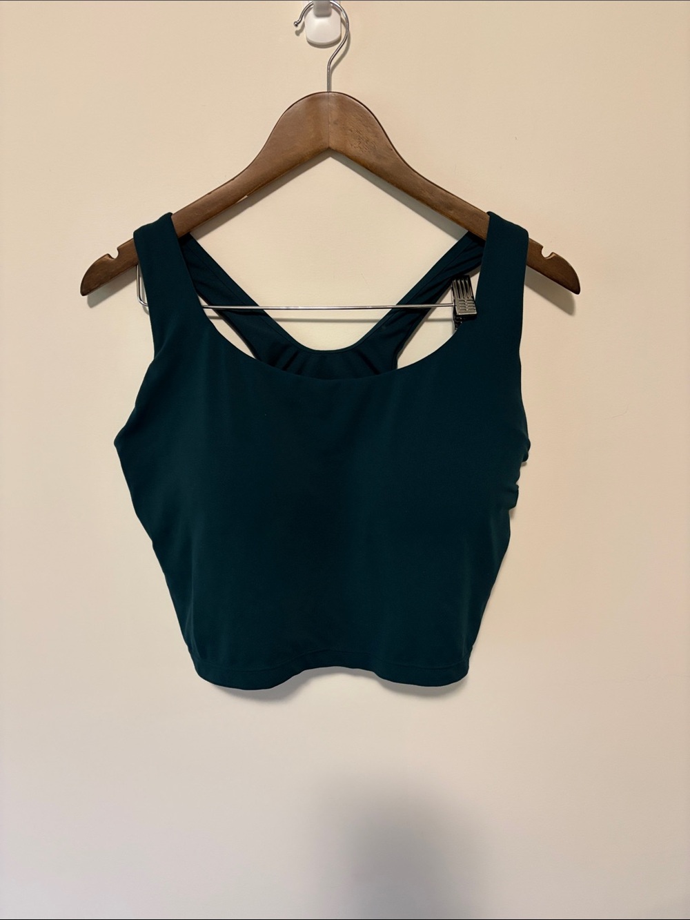 adidas Dark Teal Green Sports Bra Crop Top
